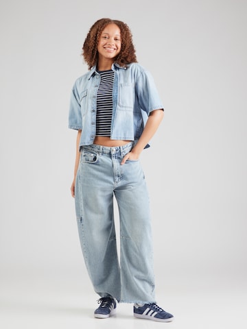 Baggy Jean 'BARREL' rag & bone en bleu