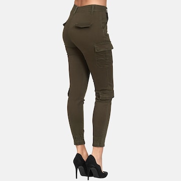 Elara Skinny Hose in Grün