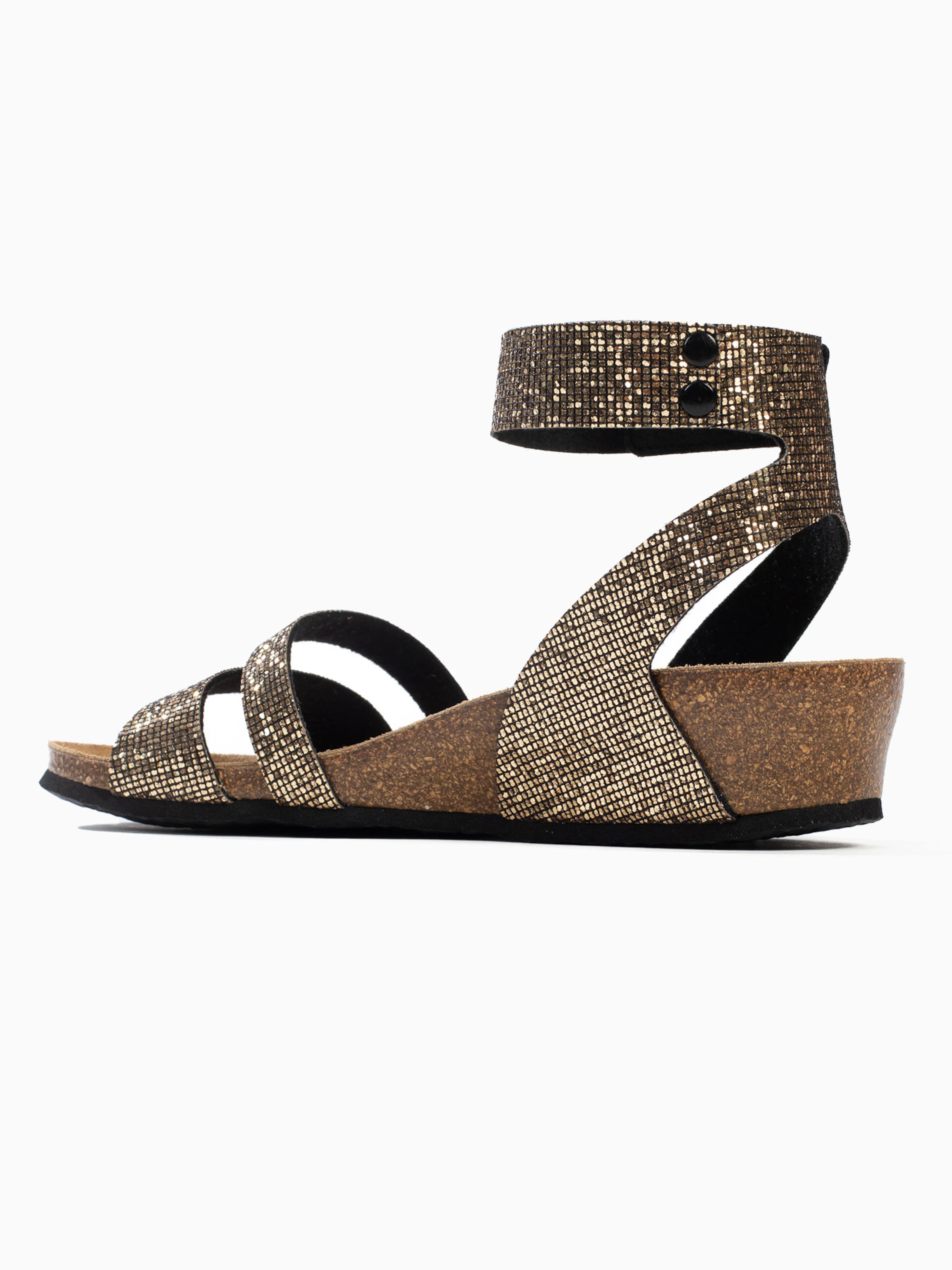 Bayton Sandaal 'OTRANTE' in Goud