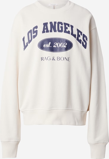 rag & bone Collegepaita 'LA COLLEGIATE' värissä tummansininen / valkoinen, Tuotenäkymä