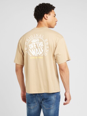 T-Shirt 'CIRCLE' VANS en marron : devant