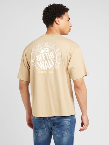 VANS - Camisa 'CIRCLE' em castanho: frente