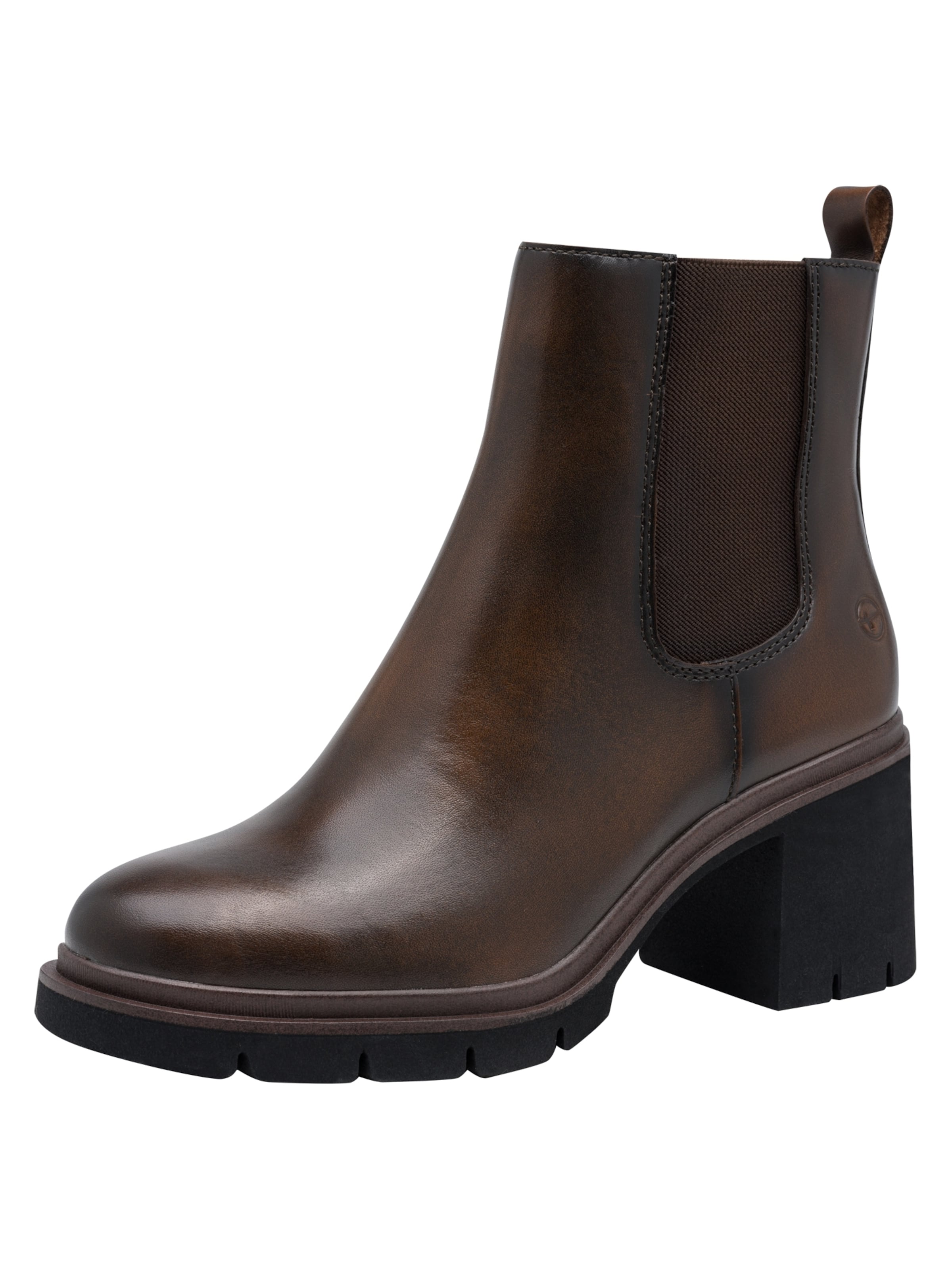 Tamaris Chelsea Boots in Braun: Vorderseite