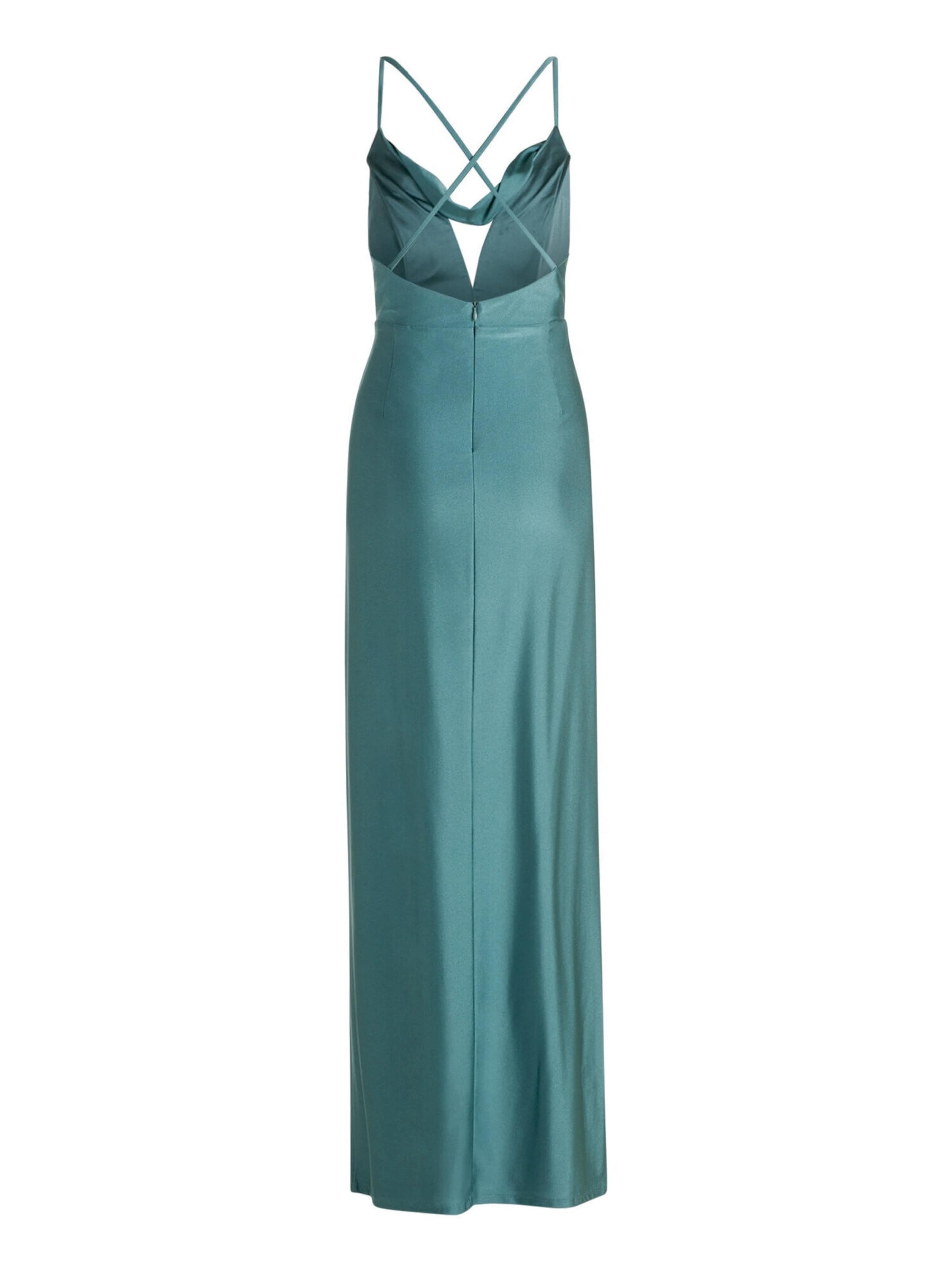 Vera Mont Abendkleid figurbetont in Blau