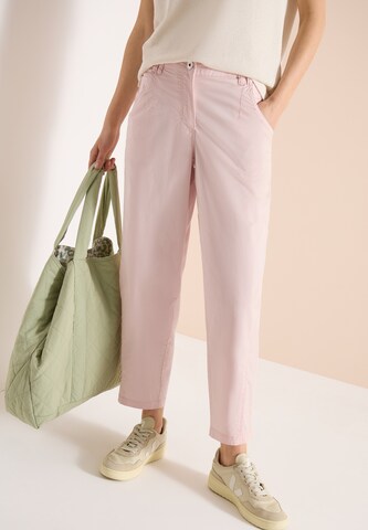CECIL Tapered Jeans 'Scarlett' in Pink: front