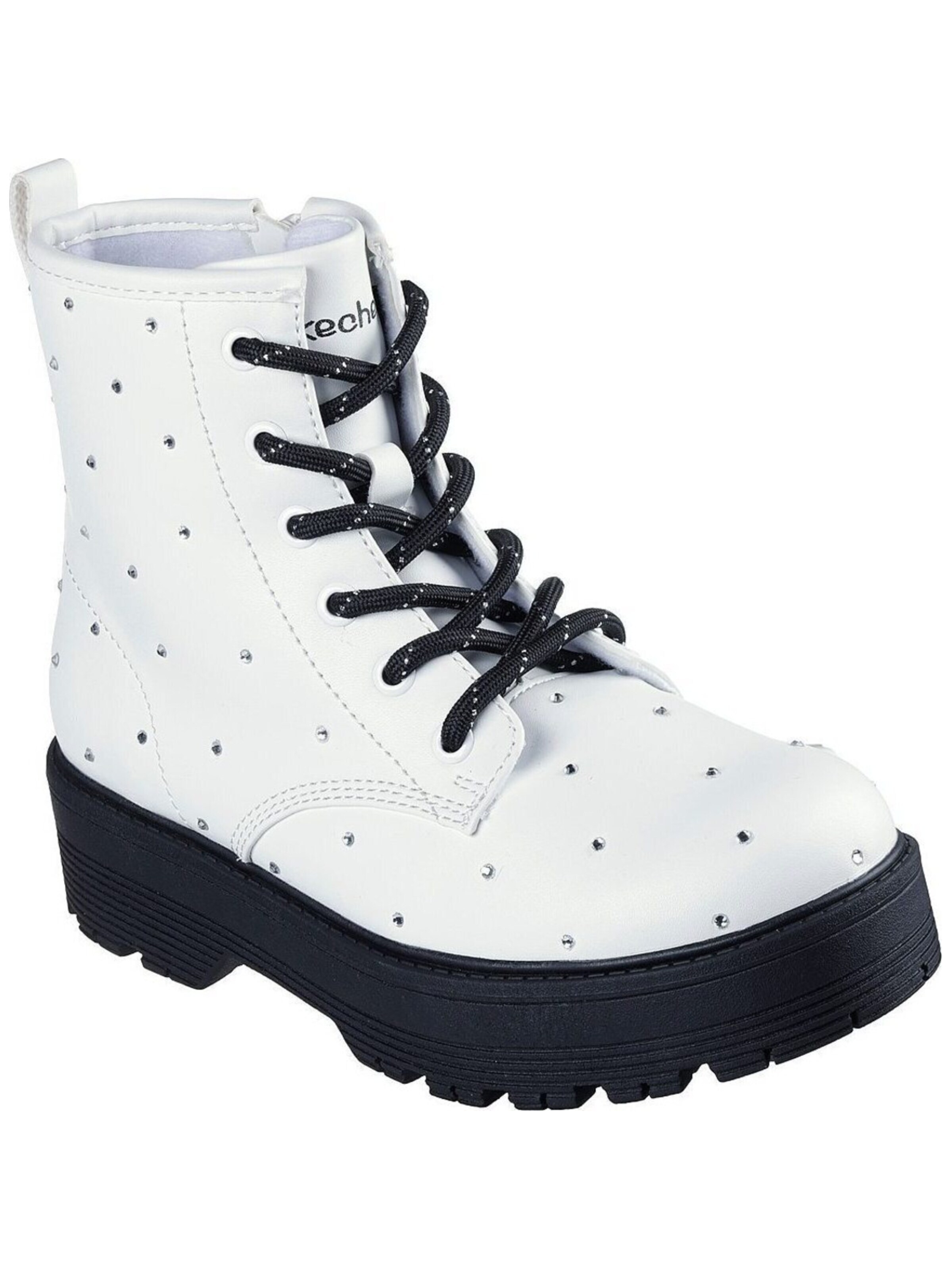 SKECHERS - Botas de nieve 'Gravlen Hi - Jewel Strut' en blanco: frente