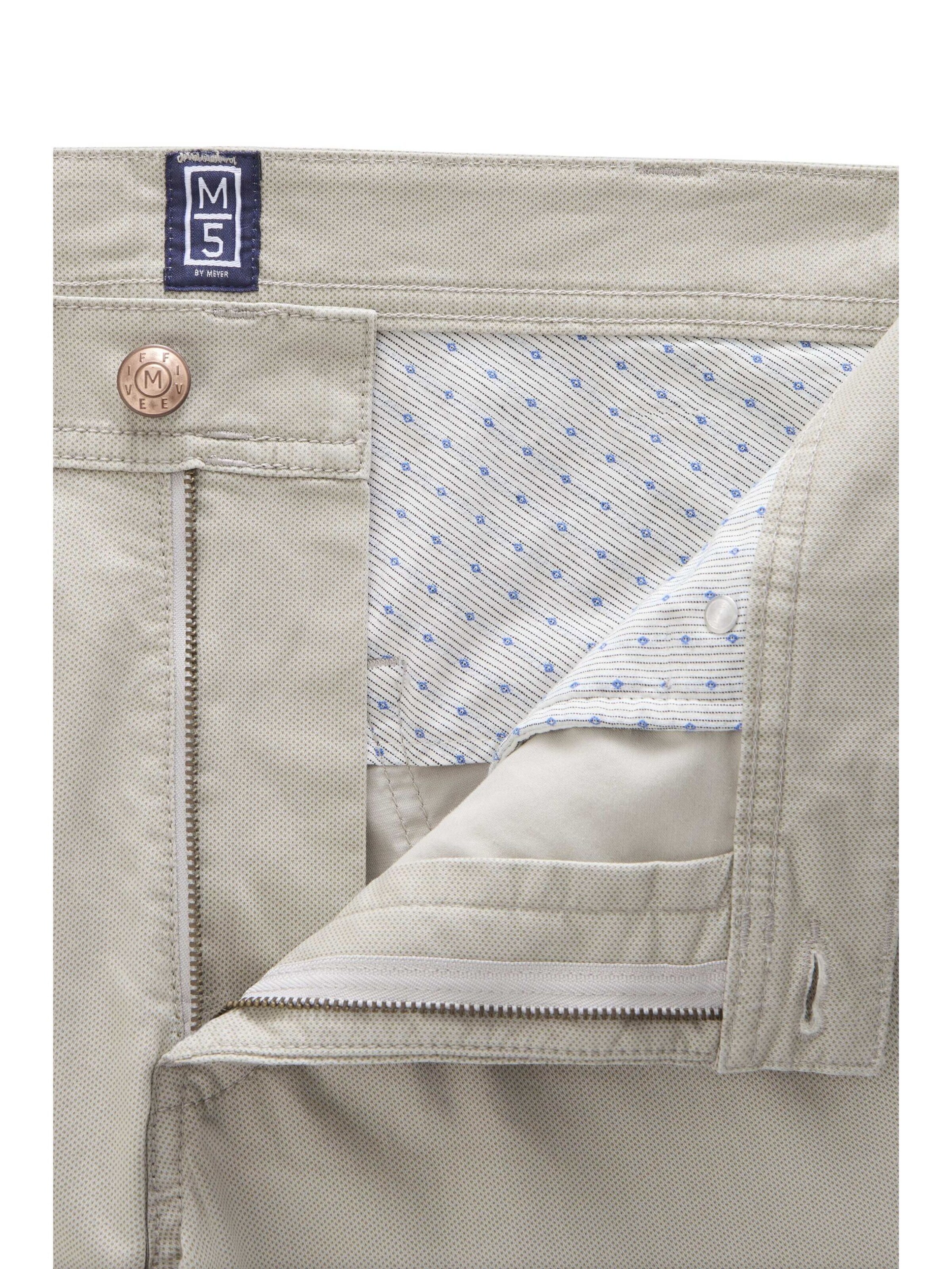 MEYER Regular Jeans 'M5 Five 1-6075' in Beige