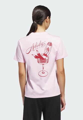T-shirt ADIDAS SPORTSWEAR en rose