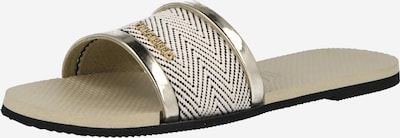 HAVAIANAS Natikače 'You Trancoso' u svijetlosiva / crna / srebro, Pregled proizvoda