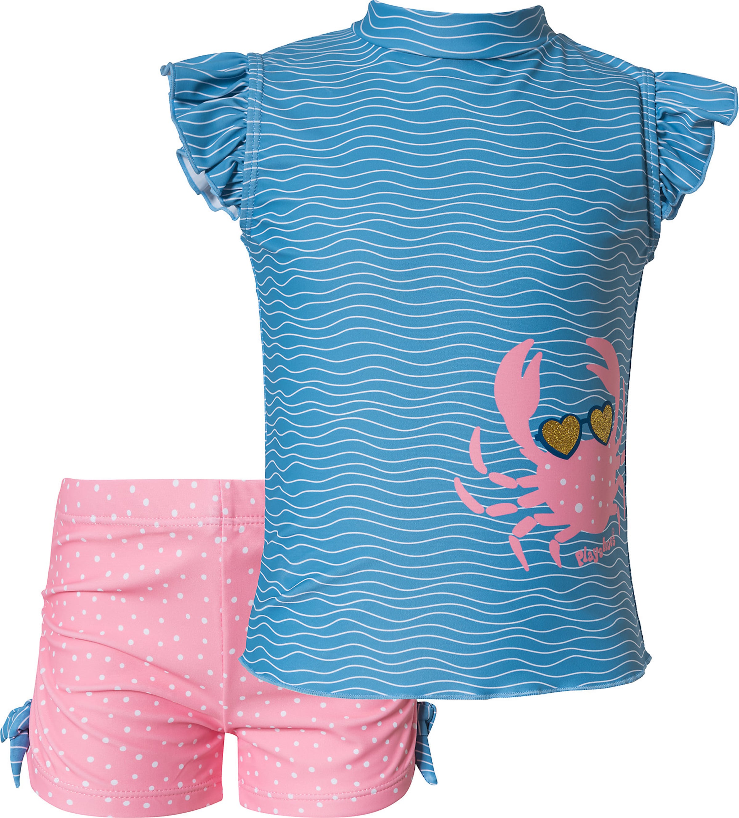 PLAYSHOES Strój kąpielowy &#x27;Krebs&#x27; w kolorze niebieski: przód