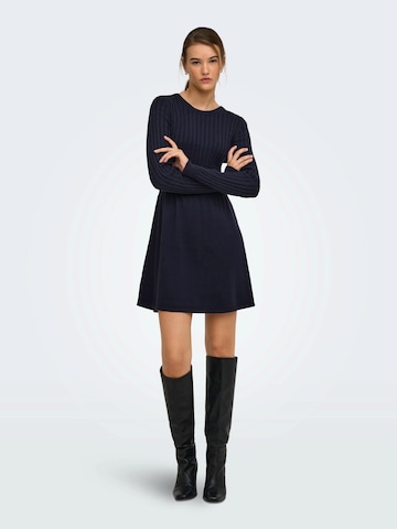 ONLY - Vestido de punto 'ONLFIA' en azul