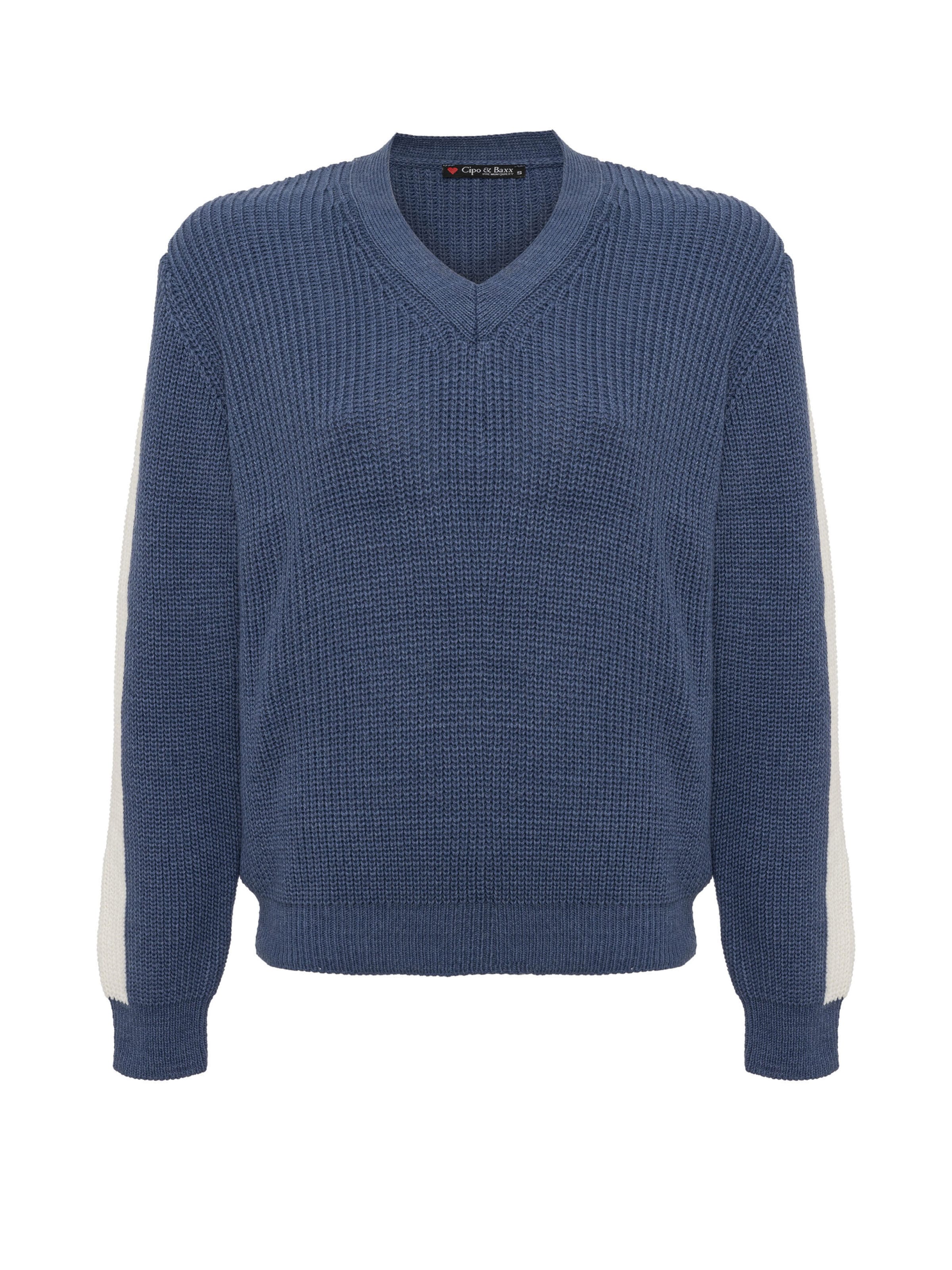 CIPO & BAXX Pullover in Blau: Vorderseite