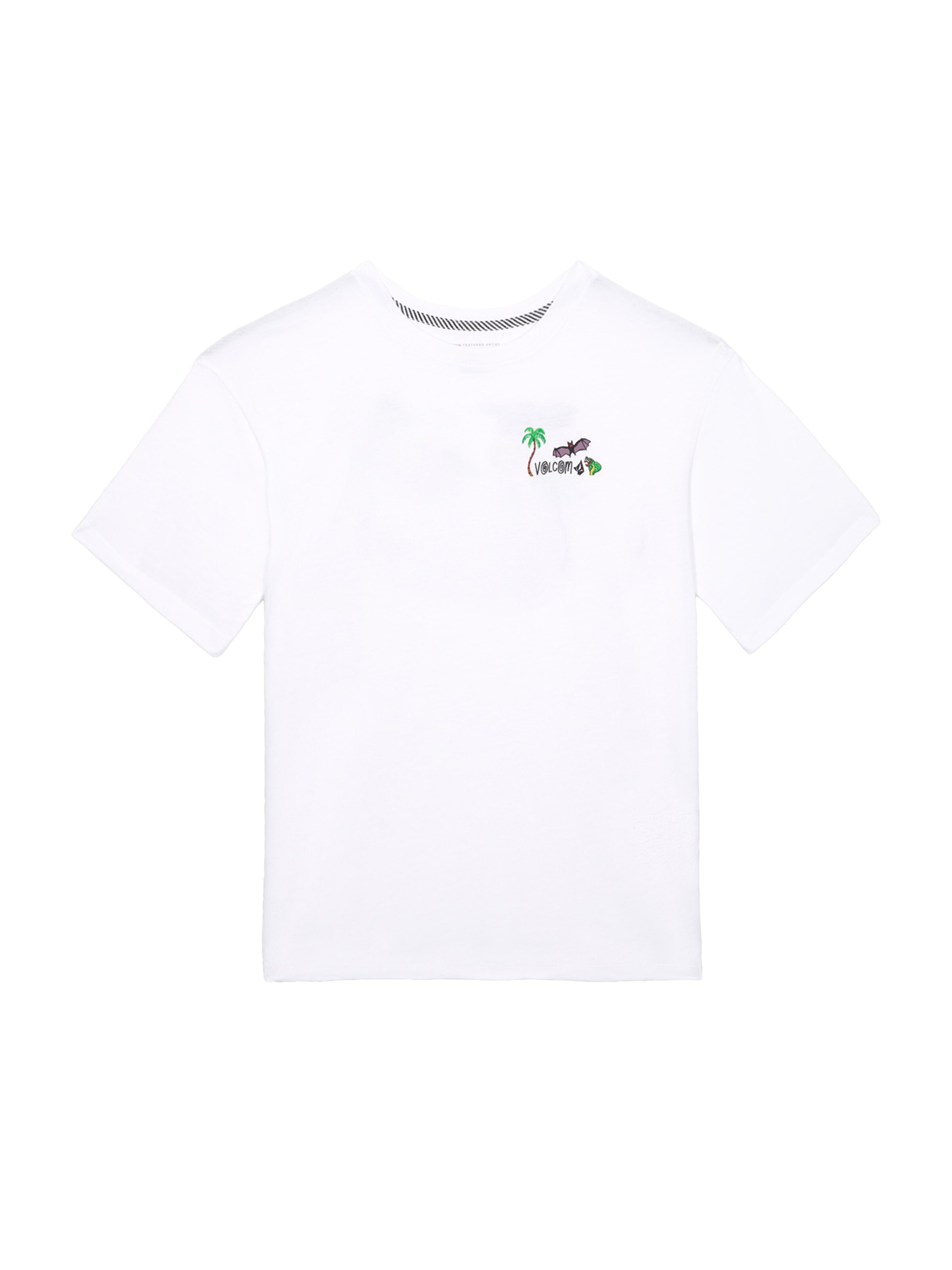 T-Shirt 'FA Ozzy 1' Volcom en blanc : devant