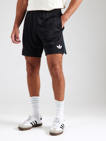 ADIDAS PERFORMANCE Regular Sportbroek 'JUVE' in Zwart: voorkant