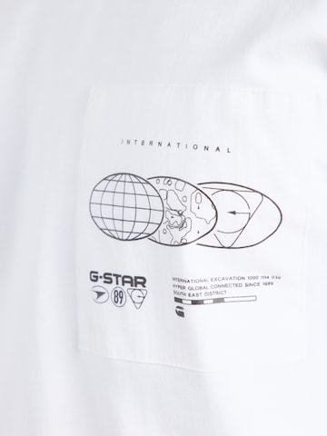 G-STAR T-shirt i vit