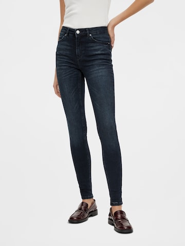PIECES Jeans 'Delly' in Blauw: voorkant