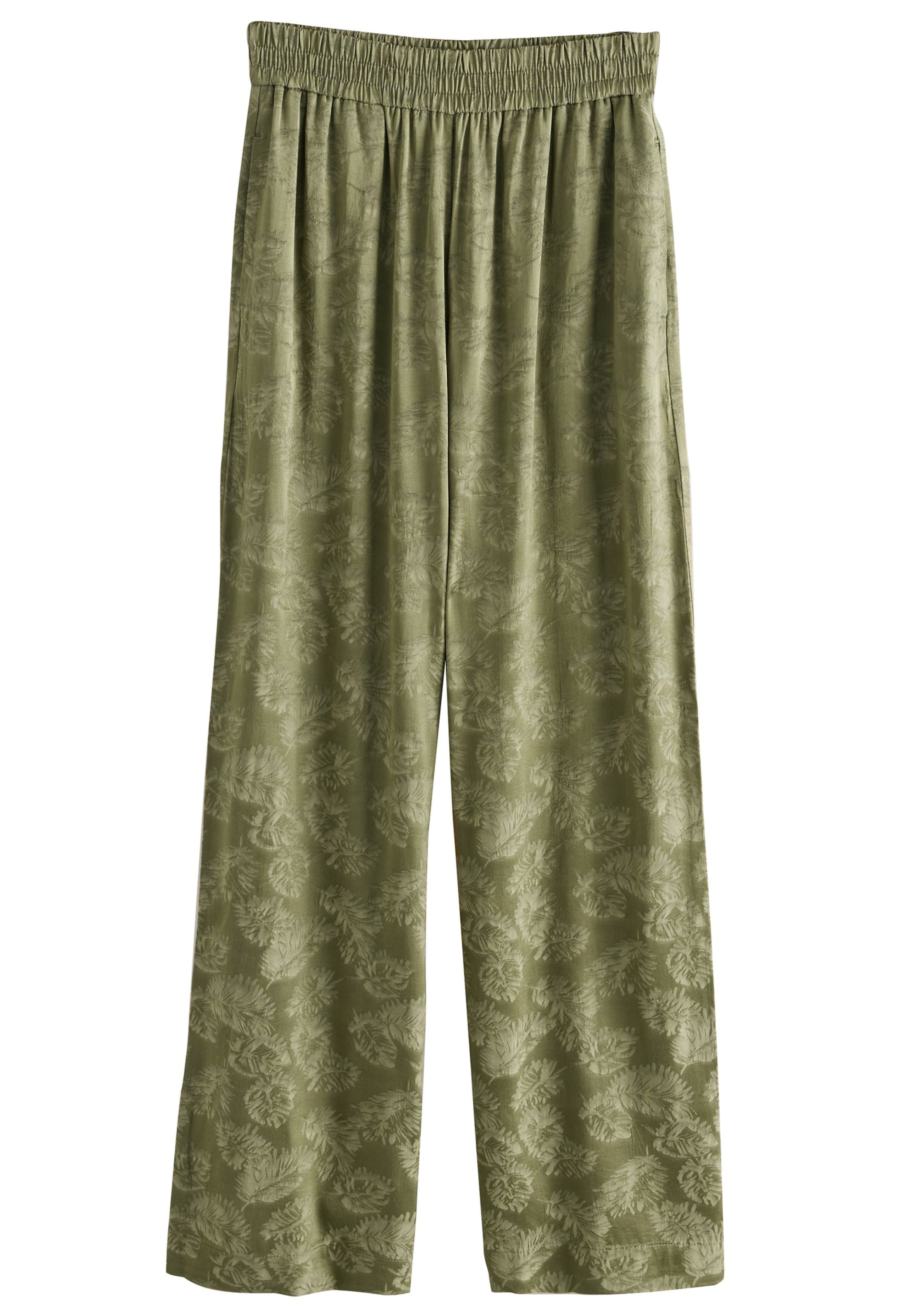 Next Bő szár Nadrág - zöld: elől