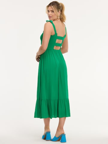 Shiwi Letnia sukienka 'JOAN' w kolorze zielony