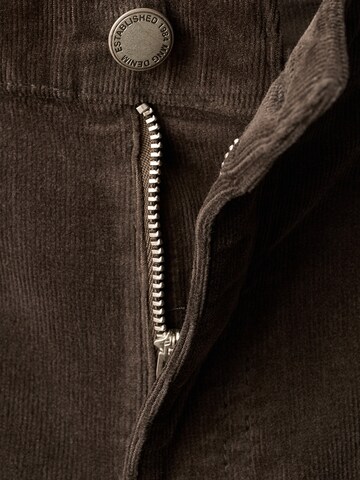MANGO Flared Jeans in Brown