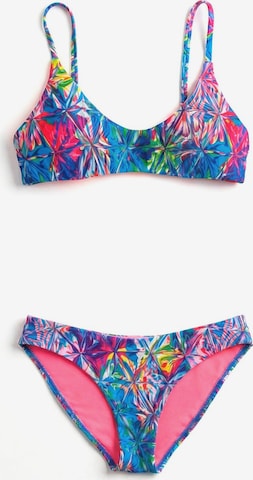 Bikini di Kalaia in rosa: frontale