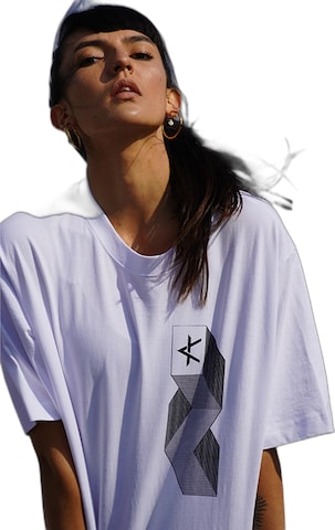 Kanten - Camiseta 'T-Shirt Dekki' en blanco: frente