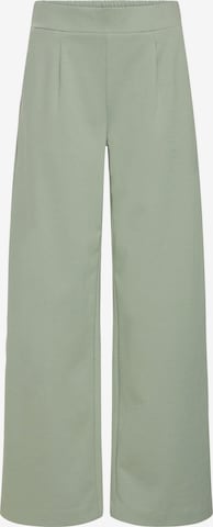 b.young Bandplooibroek 'Rizetta' in Groen: voorkant