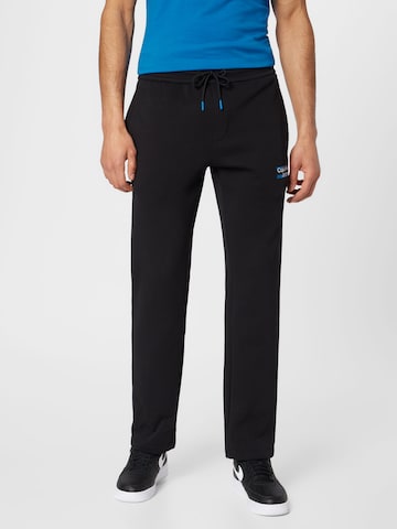 Calvin Klein Jeans Regular Pants in Black: front