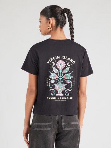 Kaotiko Póló 'FOUND IN PARADISE' - fekete: elől