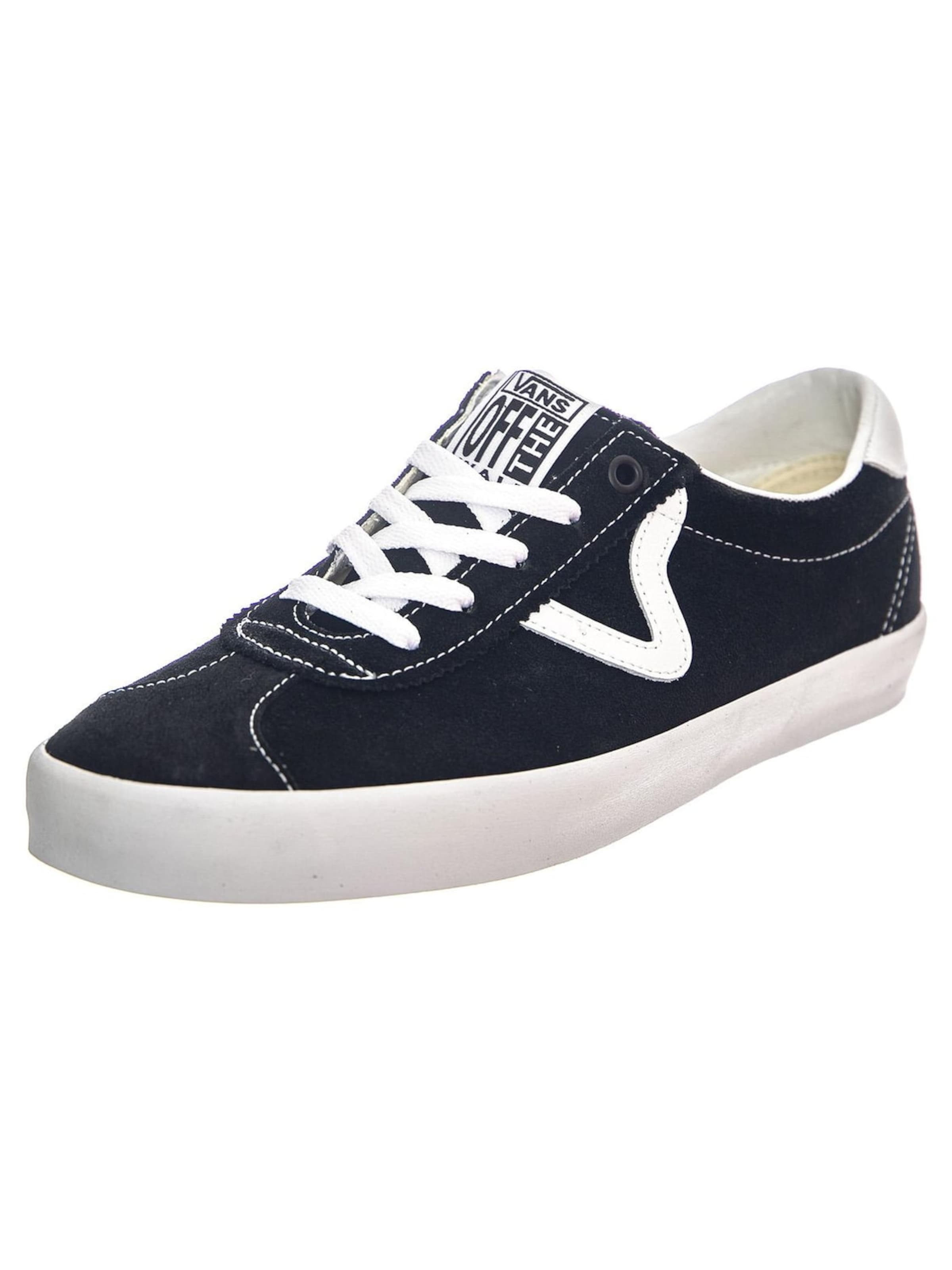 VANS Sportlicher Schnürschuh 'Sport Low Black / White'‌‌‌‌‌‌‌‌‌ in Schwarz: Vorderseite