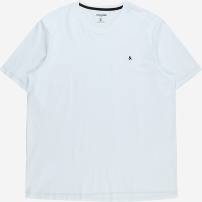 Jack & Jones Plus T-Shirt 'PAULOS' en bleu marine / blanc, Vue avec produit