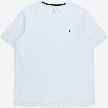 Jack & Jones Plus Shirt 'JJEPaulos' in White: front