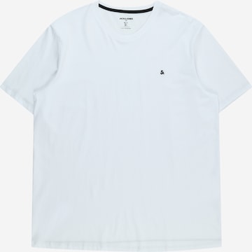 Jack & Jones Plus - Camiseta 'PAULOS' en blanco: frente