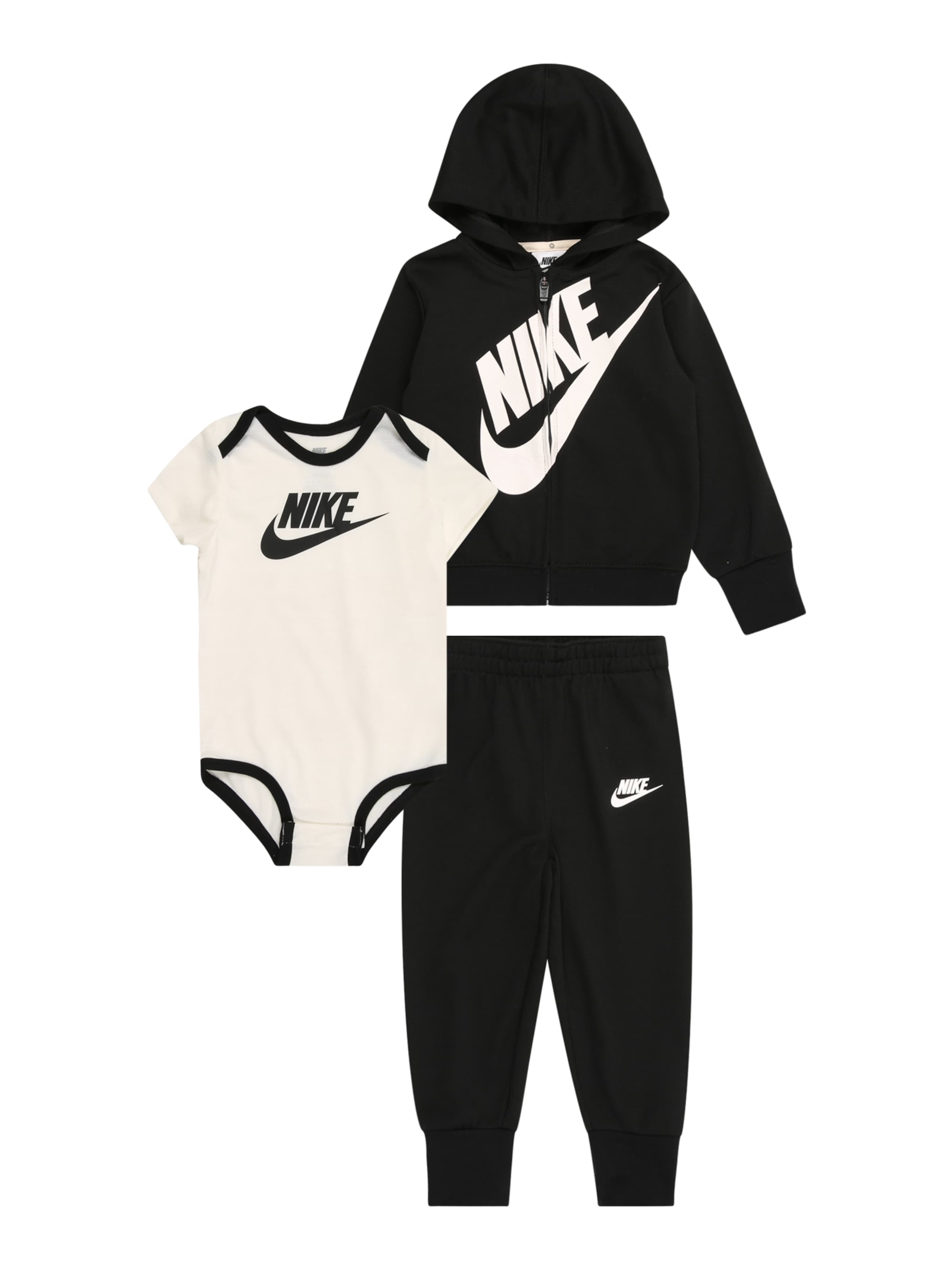 Set di Nike Sportswear in nero: frontale