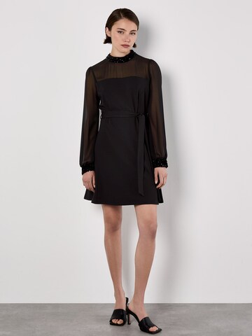 Apricot Dress ' ' in Black: front