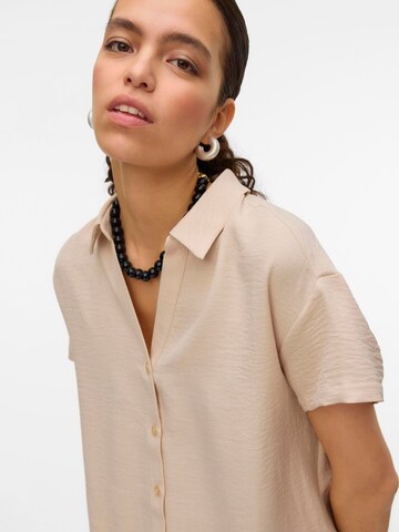 VERO MODA Bluse 'VMMelaney' in Beige