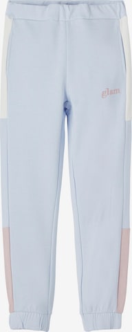 Tapered Pantaloni 'Brint' di NAME IT in blu: frontale