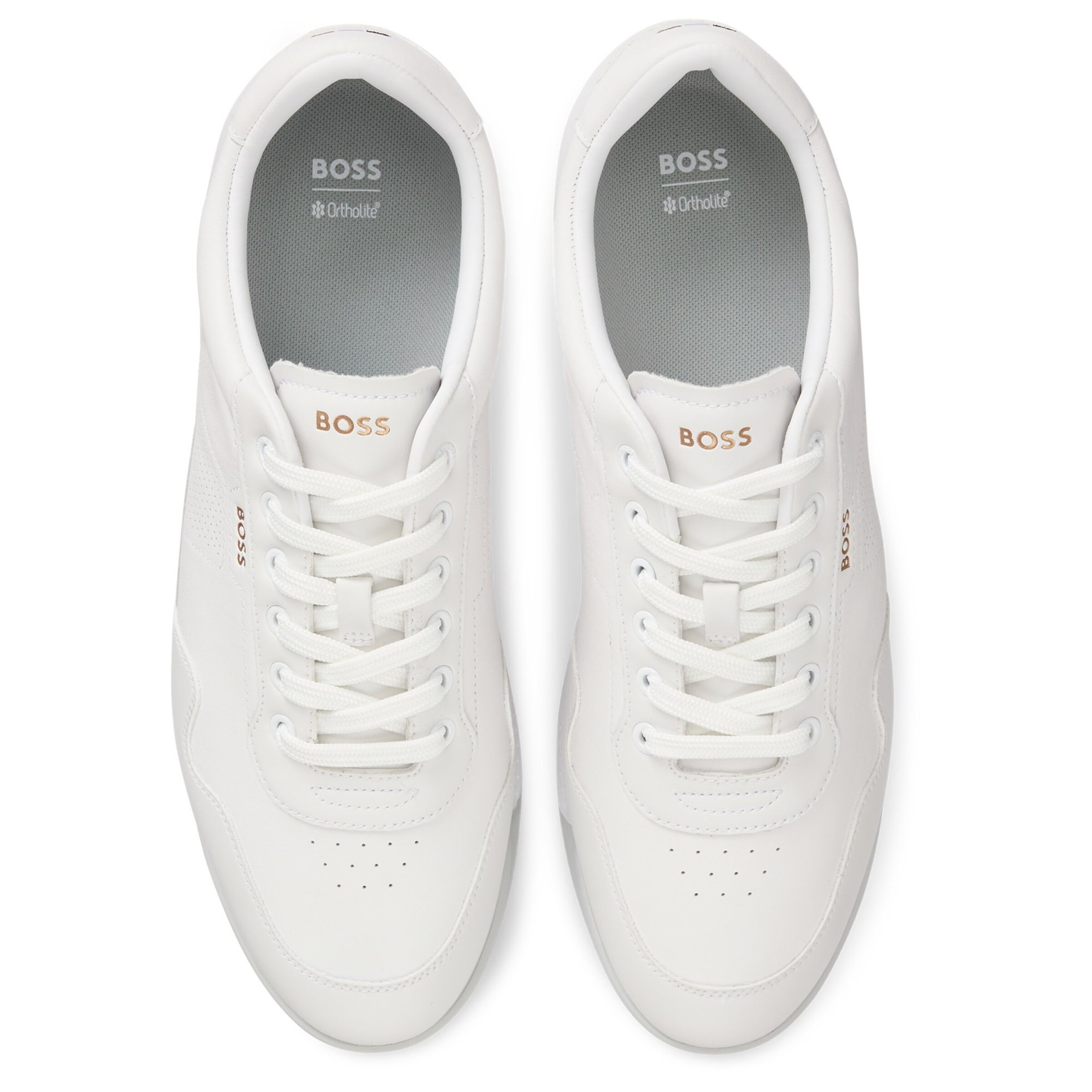 Sneaker bassa 'Nitan' di BOSS in bianco