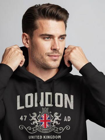 Neverless Sweatshirt 'London' in Black