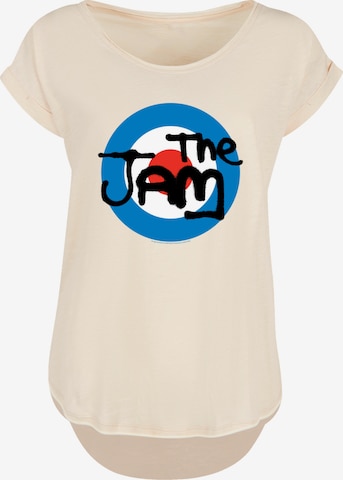 F4NT4STIC Shirt 'The Jam Band Classic Logo' in Beige: predná strana