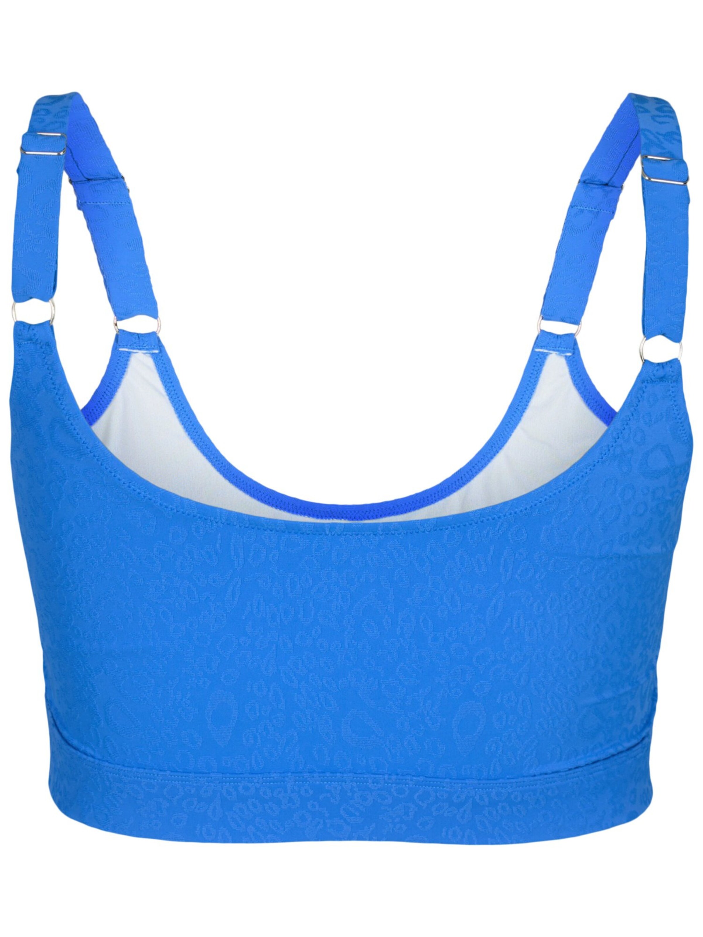 Swim by Zizzi Korzet Bikinový top - Modrá