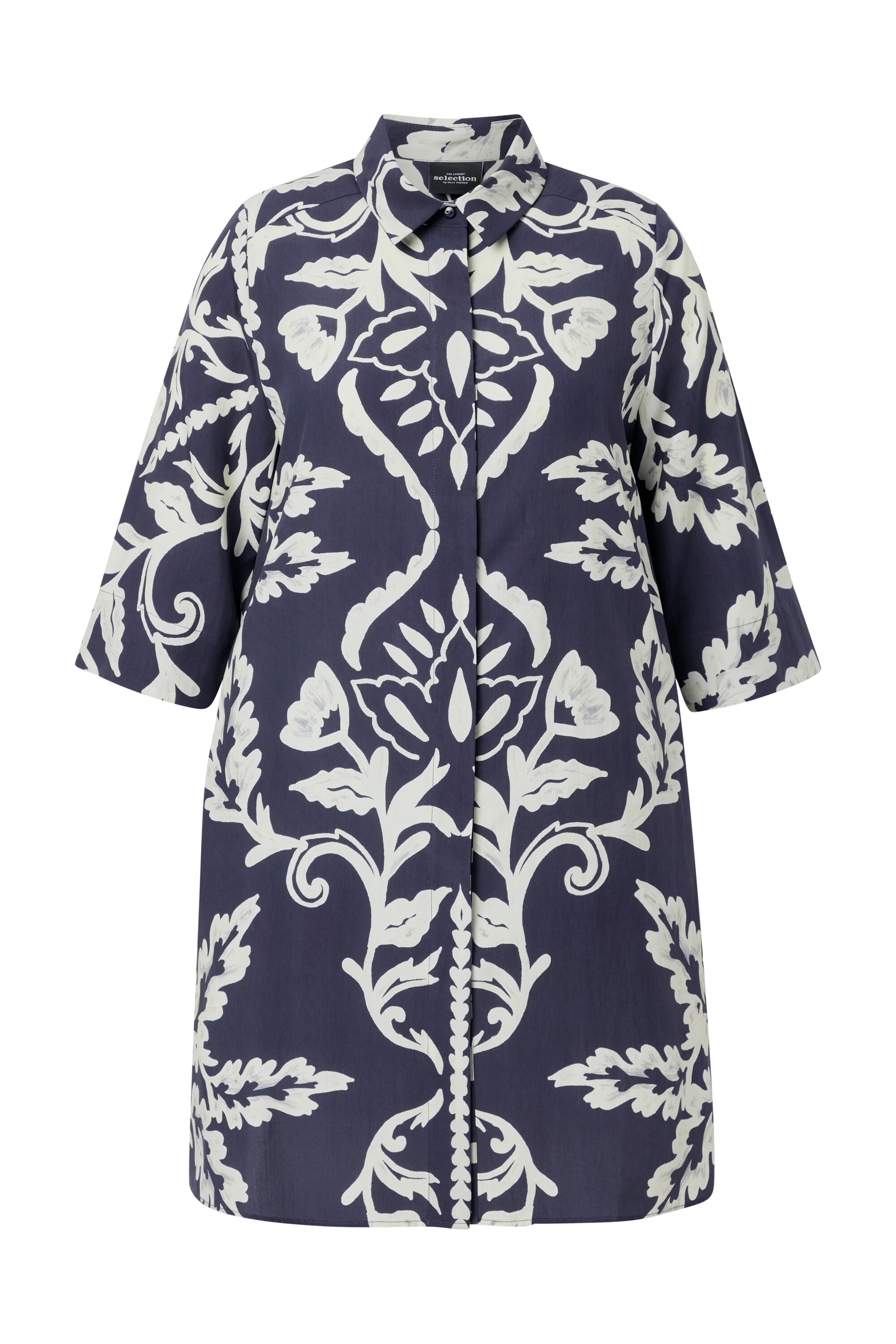 Ulla Popken Tunic in Blue: front