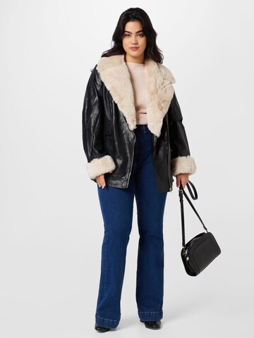 River Island Plus Jacke in Schwarz