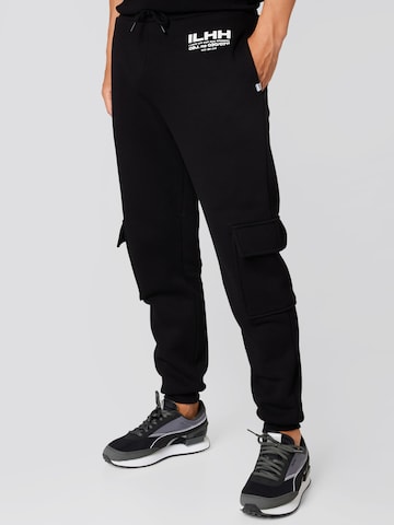 ILHH Tapered Pants 'Dean ' in Black: front