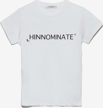 T-shirt HINNOMINATE en blanc : devant