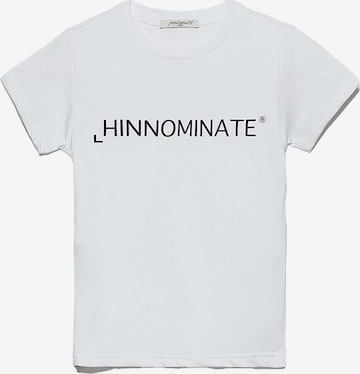 T-shirt HINNOMINATE en blanc : devant