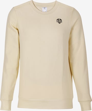MOROTAI Athletic Sweatshirt 'Kisho' in Beige: front