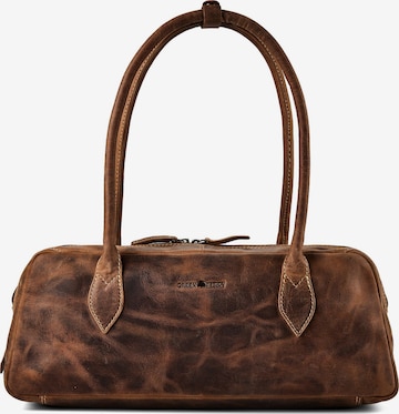 Borsa a spalla di GREENBURRY in marrone: frontale