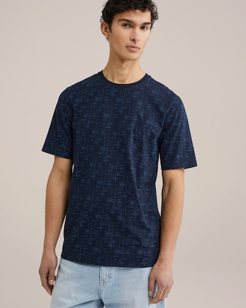 WE Fashion Футболка в Синий: спереди