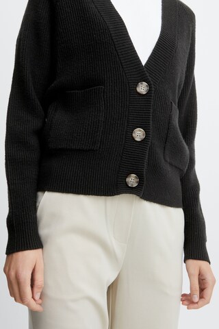 b.young Knit Cardigan 'Milo' in Black