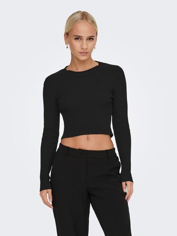 ONLY - Pullover 'Meddi' em preto: frente